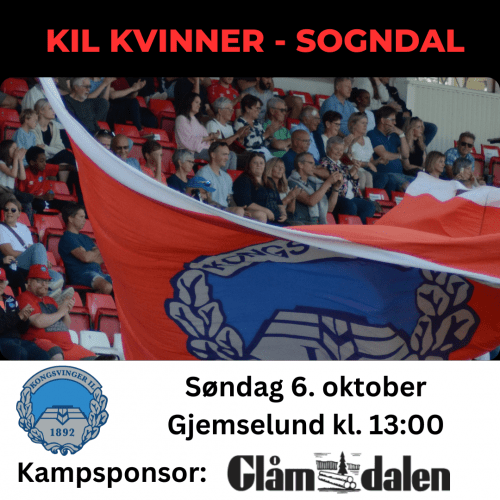 Kampannonse KIL - Sogndal