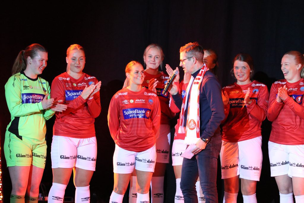 bildet viser KIL Kvinner Inviterer til kronekamp 18. juni