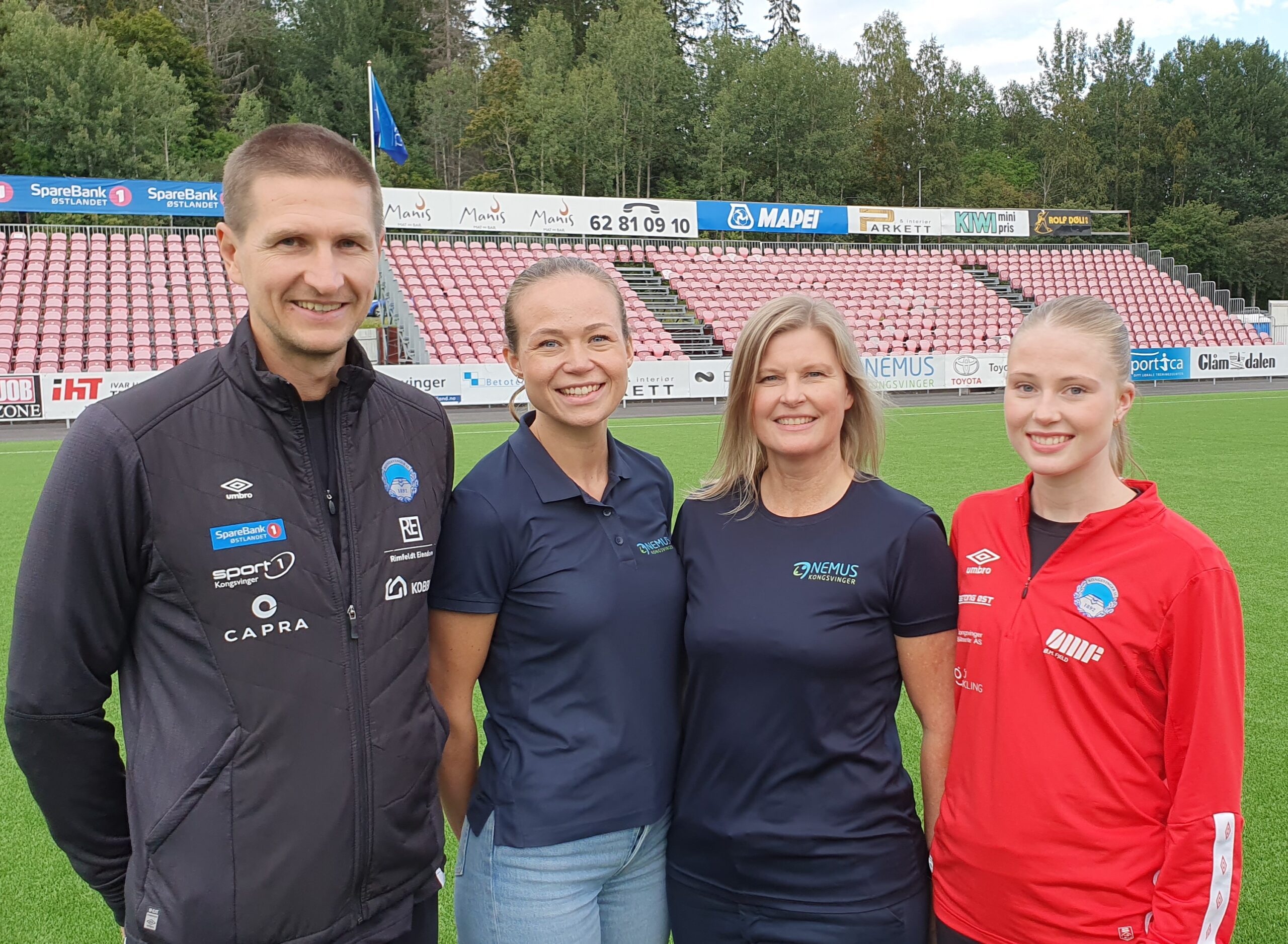 Bilde av Rune Skasberg, Vilde Berntsen Øby, Stine Solberg Buvarp og Tale Buvarp