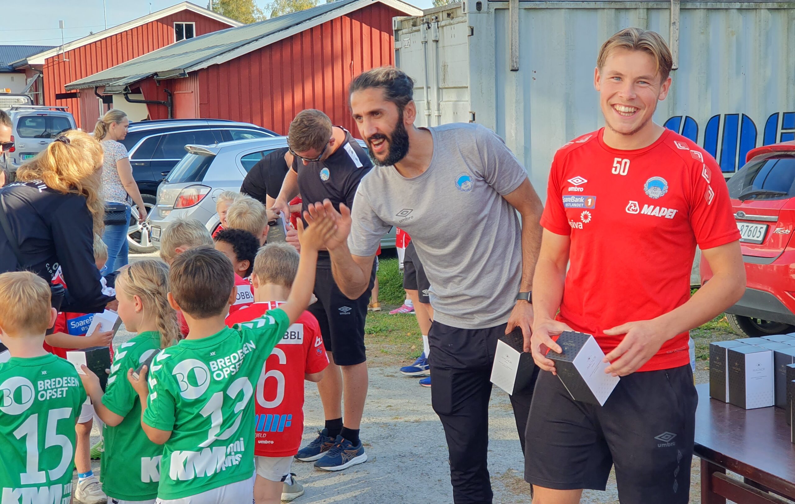 bildet viser Jesper Grundt og Adem Güven