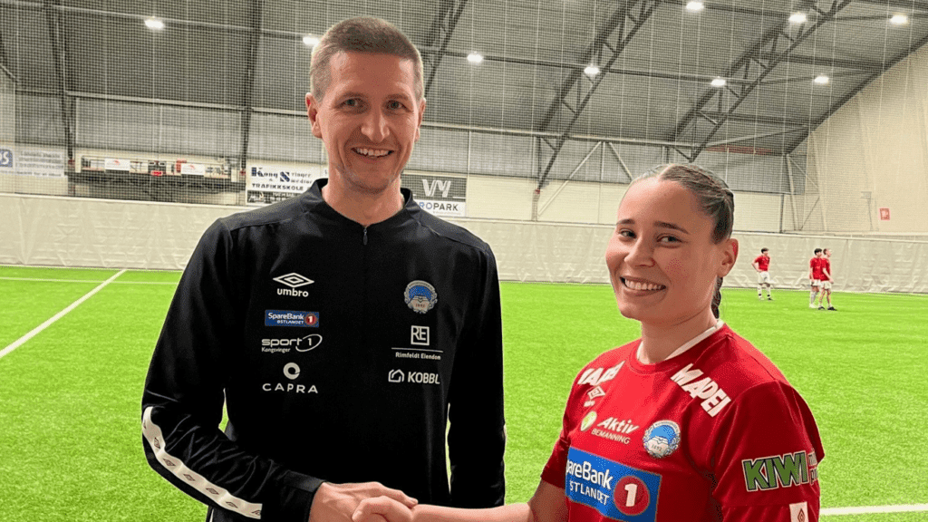 Naomi Griffin og Rune Skasberg