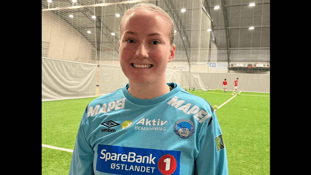 Bilde av keeper Ingeborg Løvli på KIL Kvinner