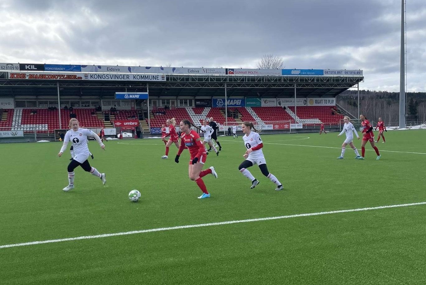 Bilde fra kampen KIL - Tynset