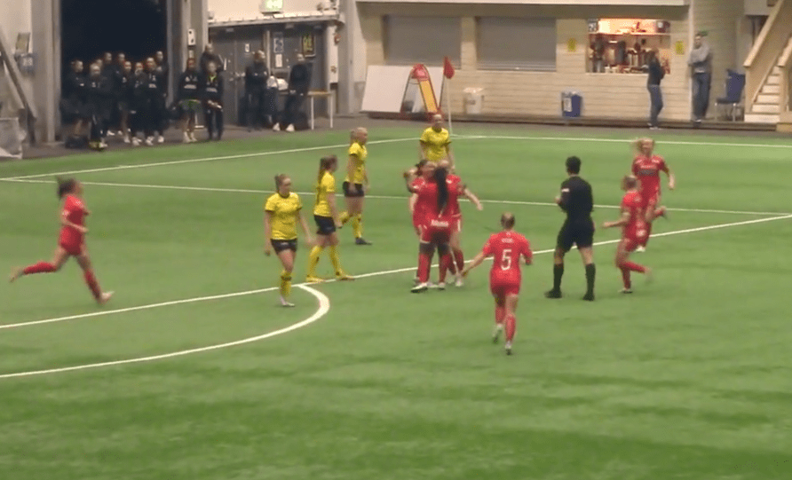 Fra kampen LSK - KIL