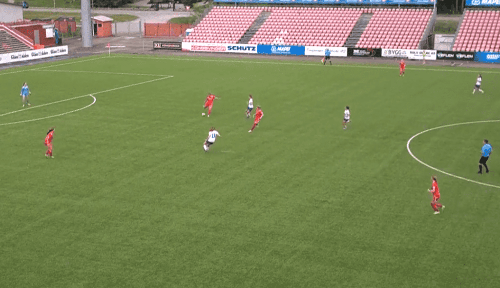 Bilde fra kampen KIL - VIF