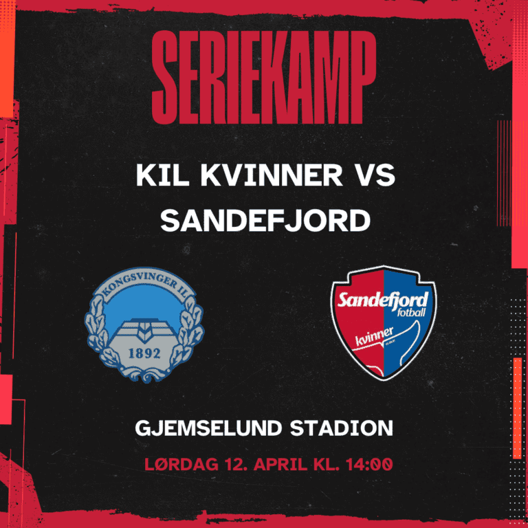 Seriekamp KIL Kvinner møter Sandefjord