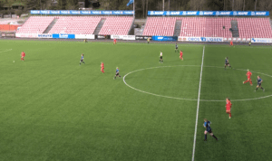Bilde fra kampen KIL mot Frigg