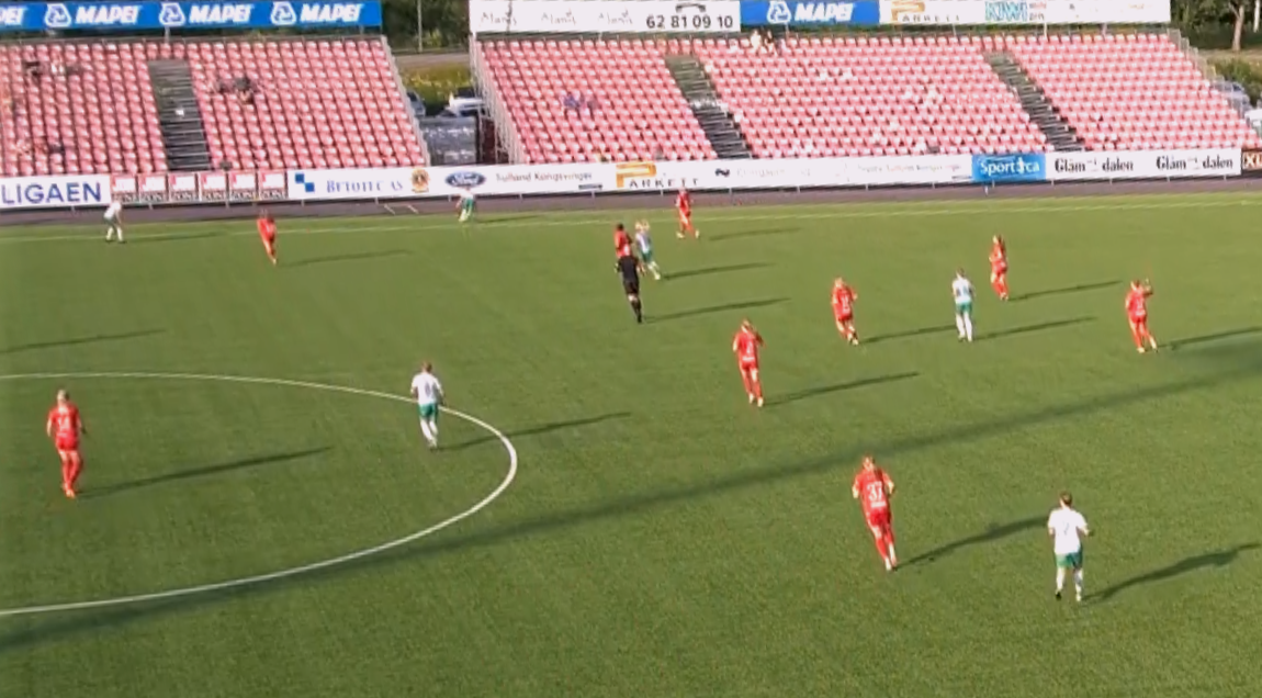 Fra kampen mellom KIL og Hamkam